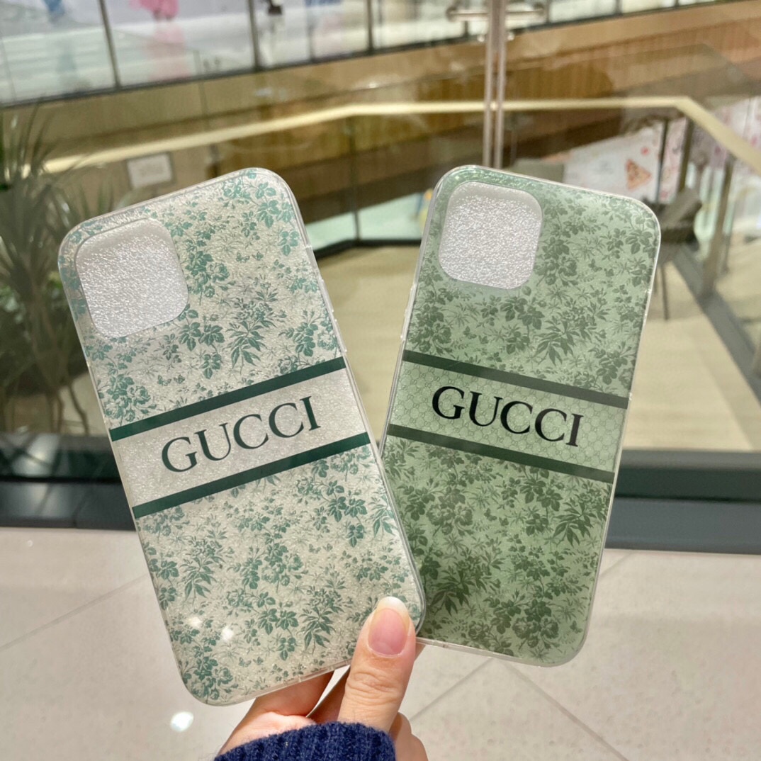 新款上市️GUCCI碎花高透双面覆膜