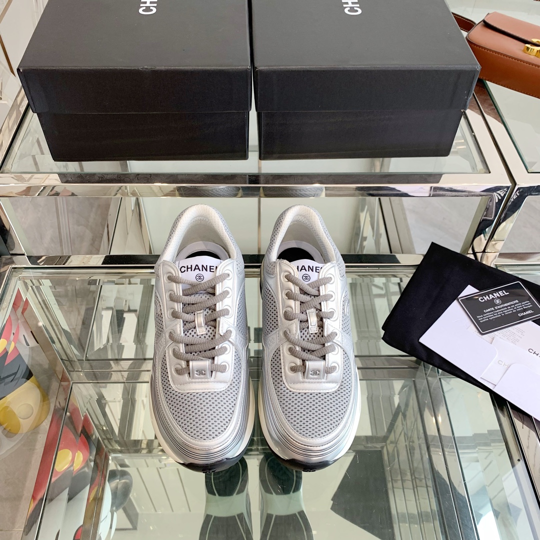 NO:165628,CHANEL 23C Silver Scene King has a strong sense of technology, good-looking and versatile, comfortable and perfect zp shoes with one to one perfect replica shipment code: 35-40, casual shoes/sports shoes, chanel, alexander wang, sneakers19860909CHANEL 23C银角大王科技感很强 好看又百搭 舒适度满分zp拆鞋一比一完美复刻出货码数:35-40,休闲鞋/运动鞋,chanel,alexander wang,sneakers,Women's Shoes