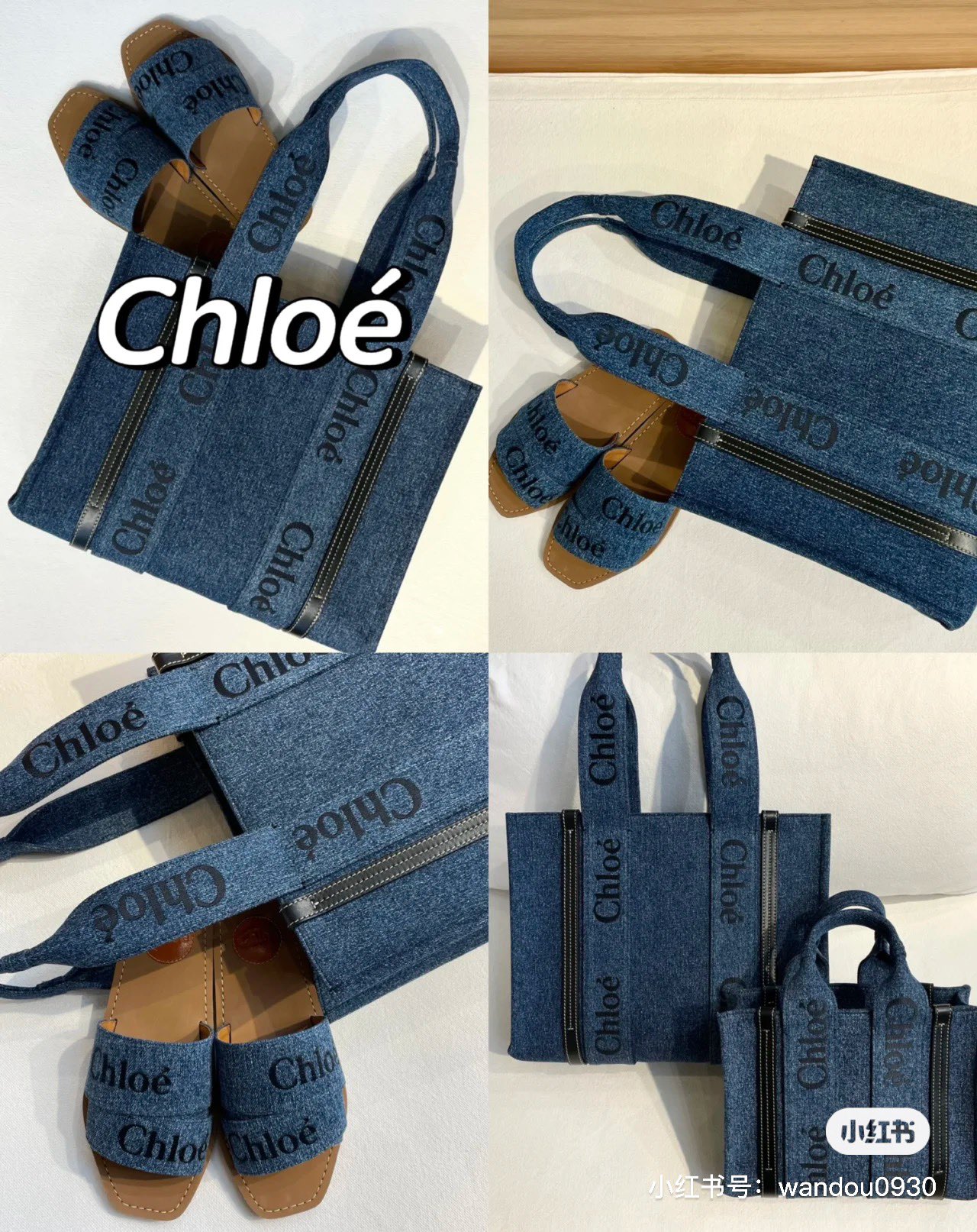 NO:199929,Chloé denim denim tot, Chloe, original leather, chloe19860909Chloé丹宁牛仔托特,克洛伊，原厂皮,chloe,Bag