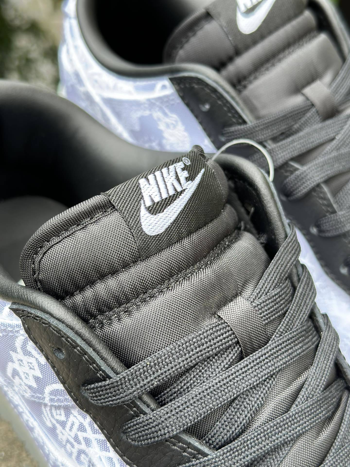 福利特价‼️ Fragment Design xCLOT xNikeDunkLow闪电白丝绸三方联名 藤