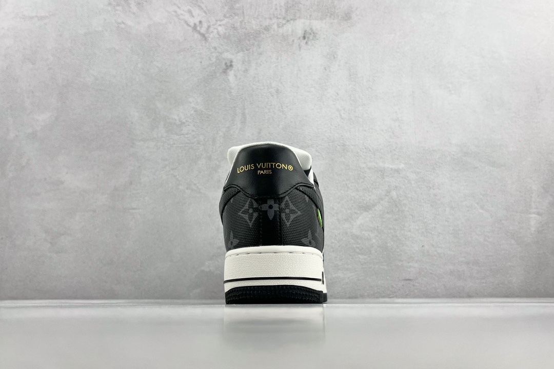 Louis Vuitton x Nike Air Force 1 Low Black and White LV Joint