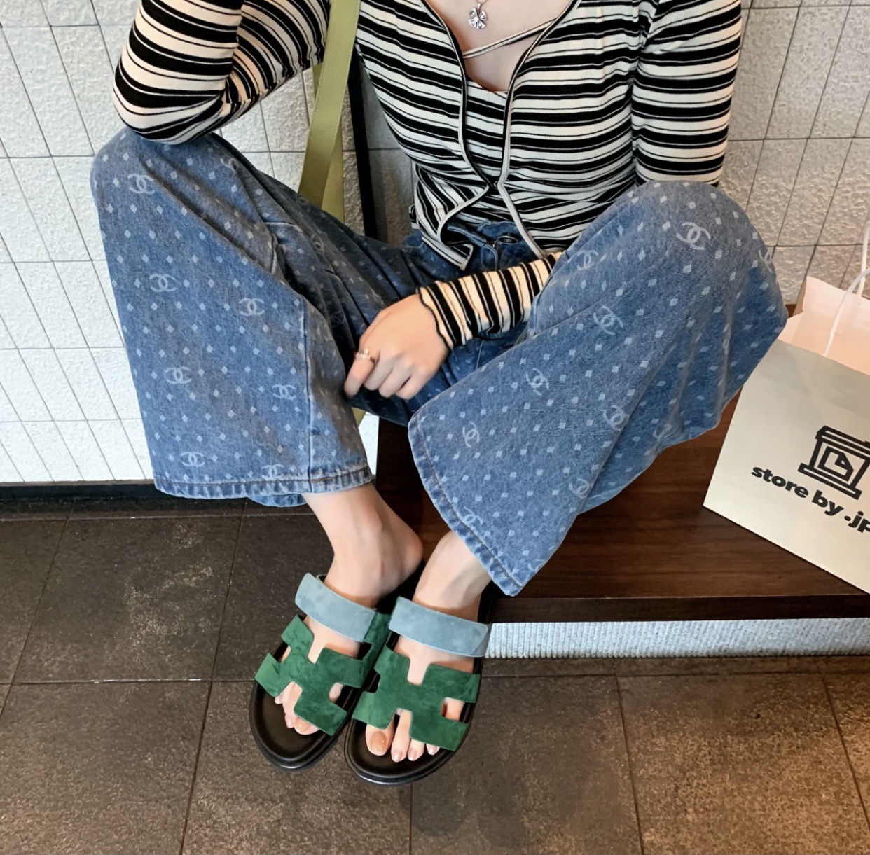 NO:253537,Blue green ~ suede Super popular Aima*H-type sandals/second uncle shoes, the focus is super easy to wear, slippers, hermes, slippers, chamois leather19860909蓝绿色~麂皮 超级火爆的爱马*H型凉拖鞋/二舅鞋,重点是超级好穿,拖鞋,hermes,slippers,chamois leather,Women's Shoes