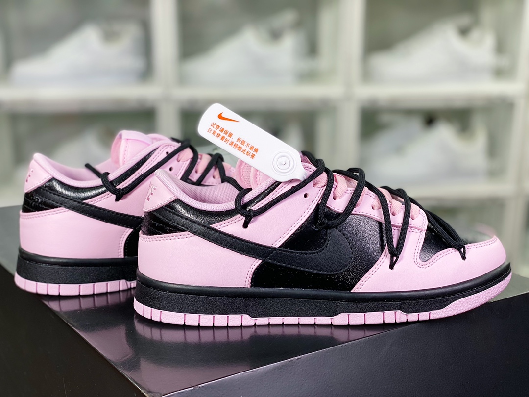 SB Dunk Low ”Purple/White” dunk series low-top casual sports skateboard shoes ”leather dark purple black rope” 921803-601