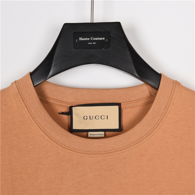 Gucci/古驰 23ss 腊肠狗logo印花短袖T恤