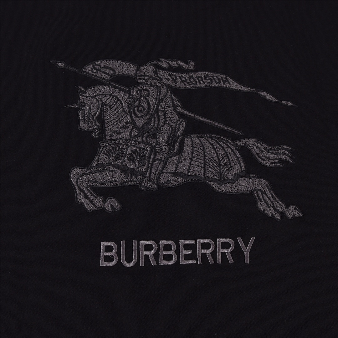 180  Burberry/巴宝莉限定款战马刺绣短袖tee