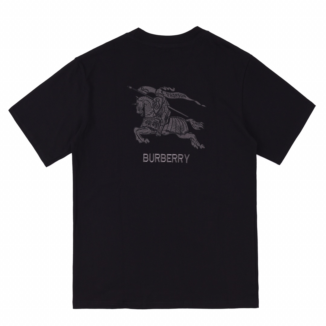 180  Burberry/巴宝莉限定款战马刺绣短袖tee