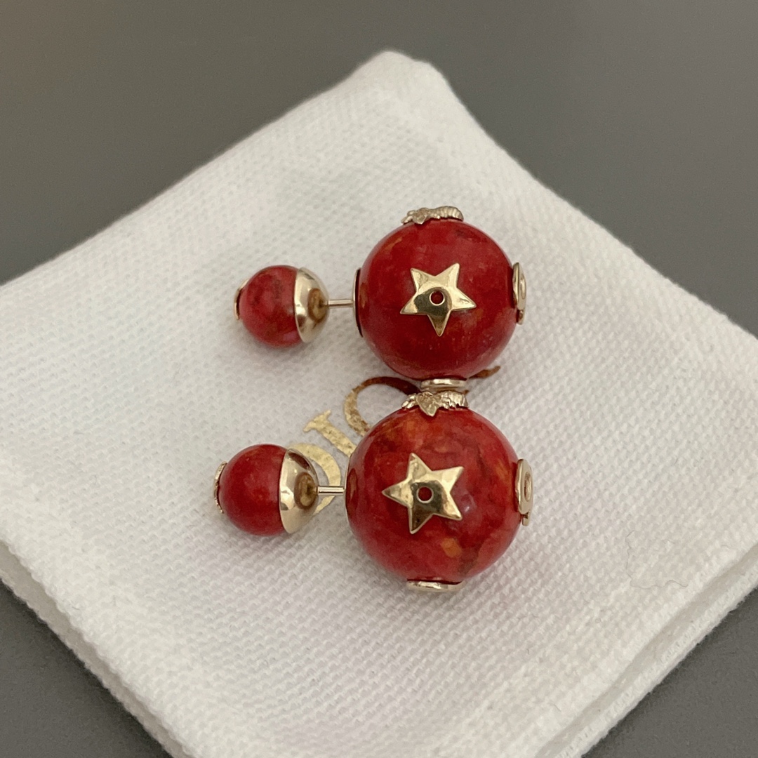 【【D多配件天然石耳钉】Z 7200！🤩一眼心动的款式，，一对耳环多种佩戴效果，真心太赞啦这个设计👍🏻👍