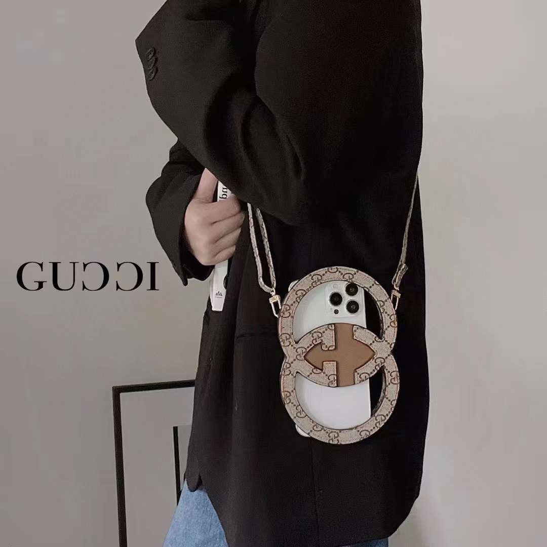 古驰GUCCI大logo立体通用手机