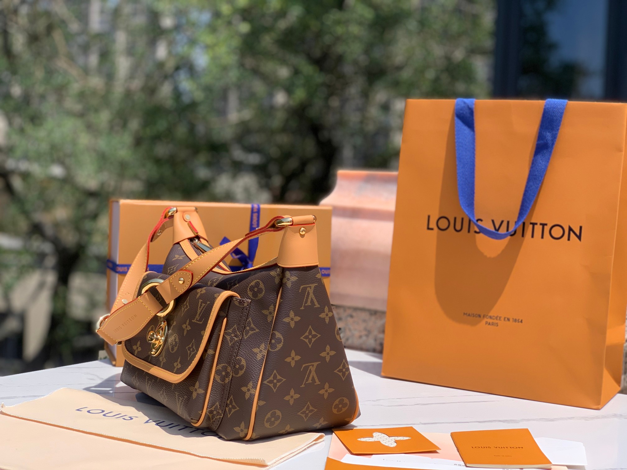 🌼m40077尺寸:28x20x12cm 贸易公司订单！绝版的Lv小金豆中号腋下包，不愧是中古人气王，太