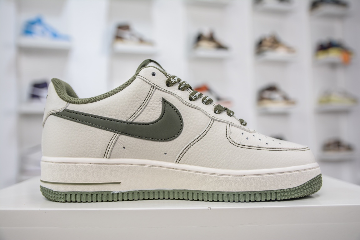 SUP x Air Force 1 '07 Low joint beige green SU0220-009