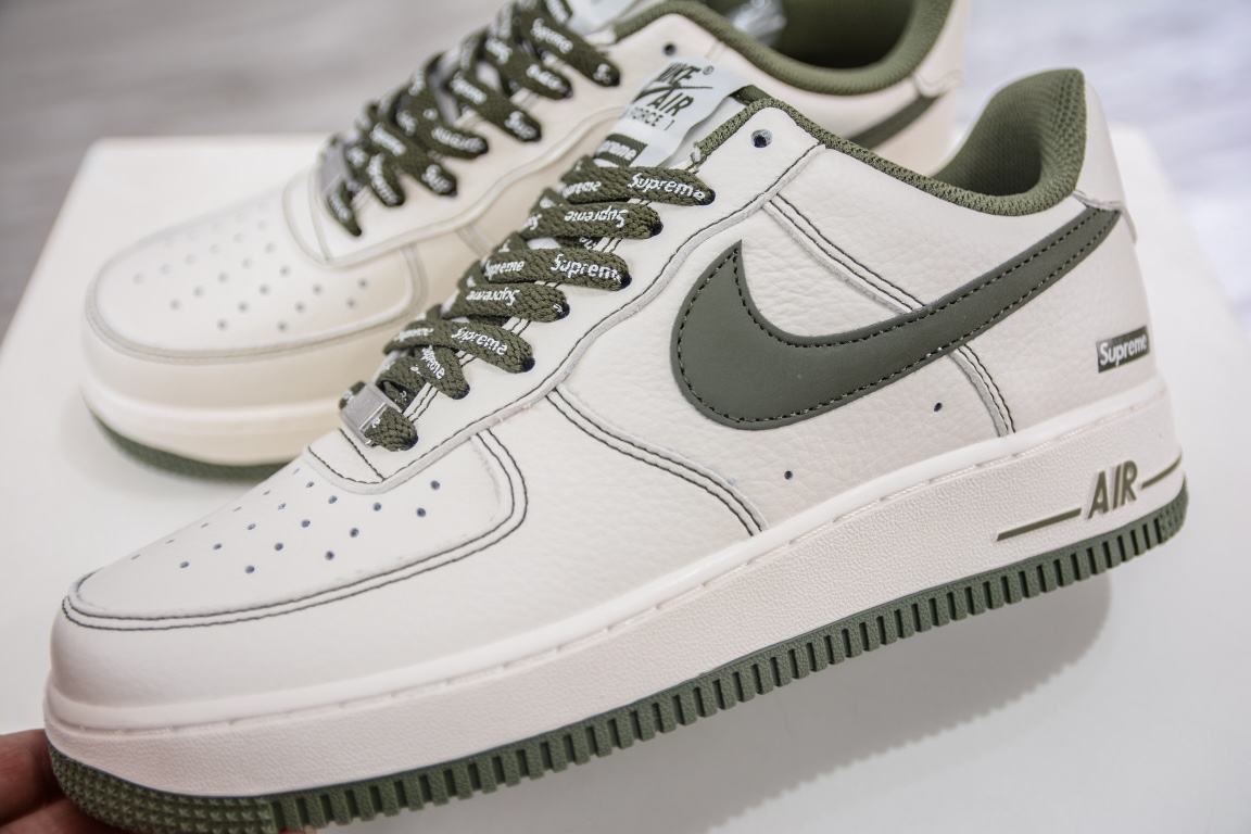 SUP x Air Force 1 '07 Low joint beige green SU0220-009