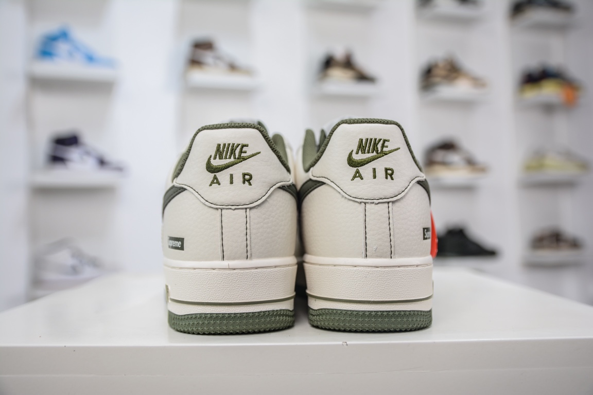 SUP x Air Force 1 '07 Low joint beige green SU0220-009