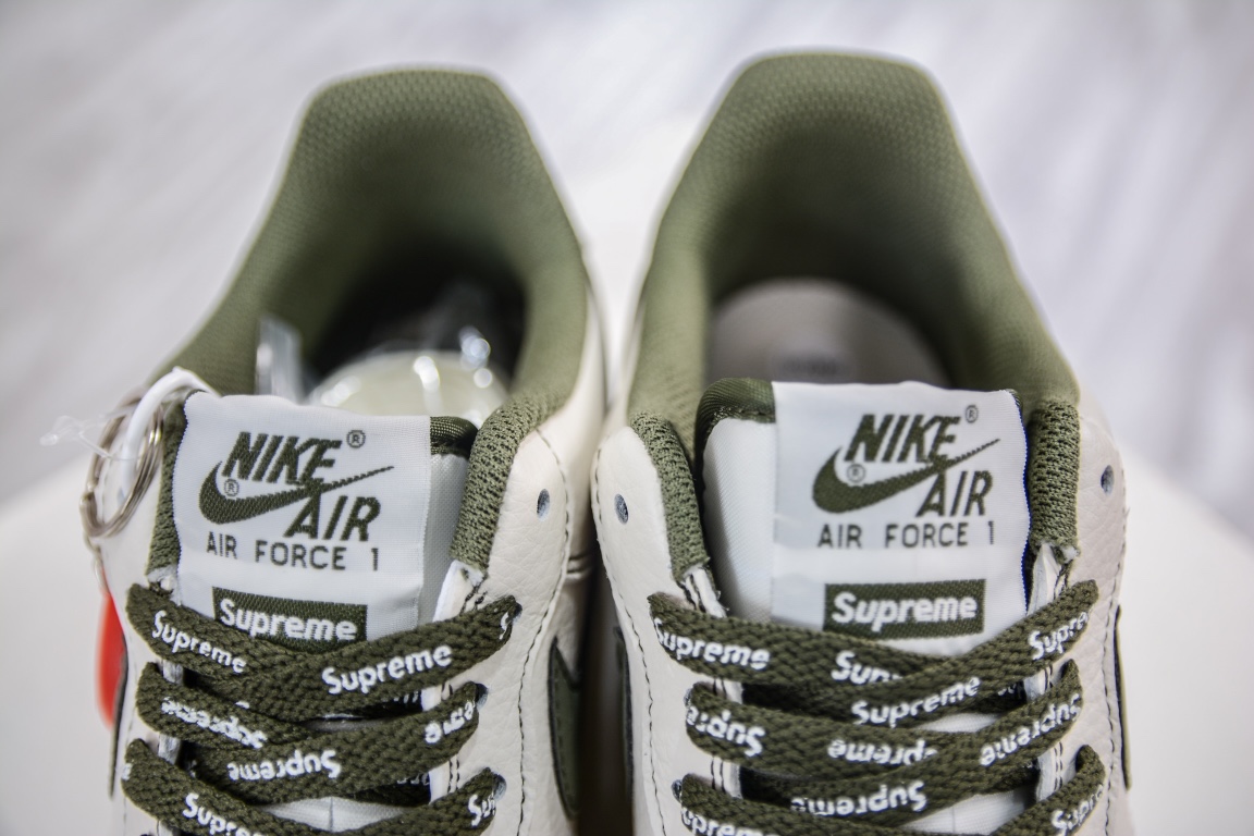 SUP x Air Force 1 '07 Low joint beige green SU0220-009