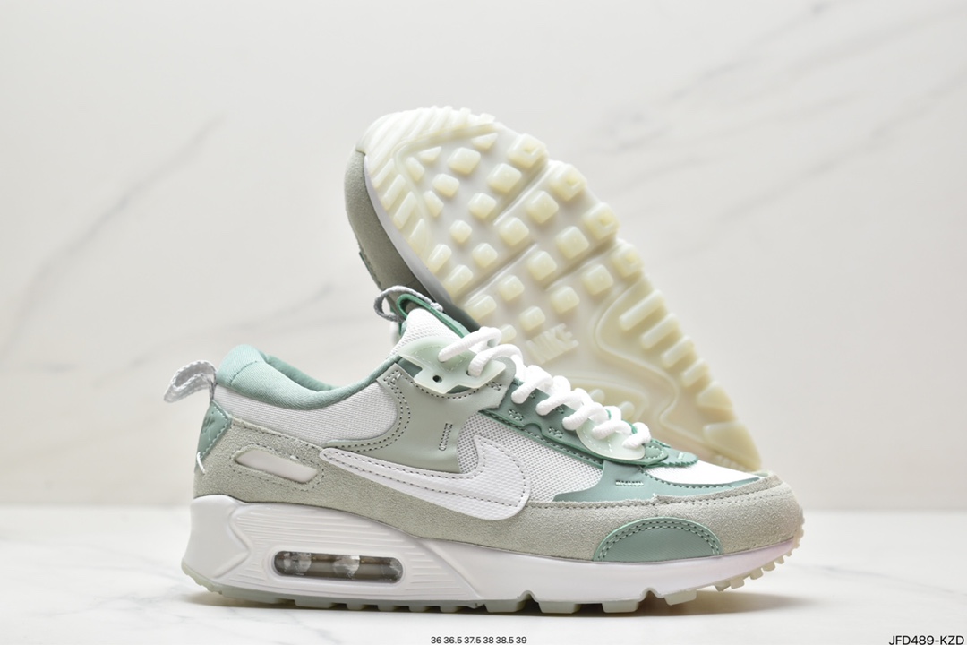 170 耐克Nike Air Max 90 经典复古小气垫缓震跑鞋  FD0821-100