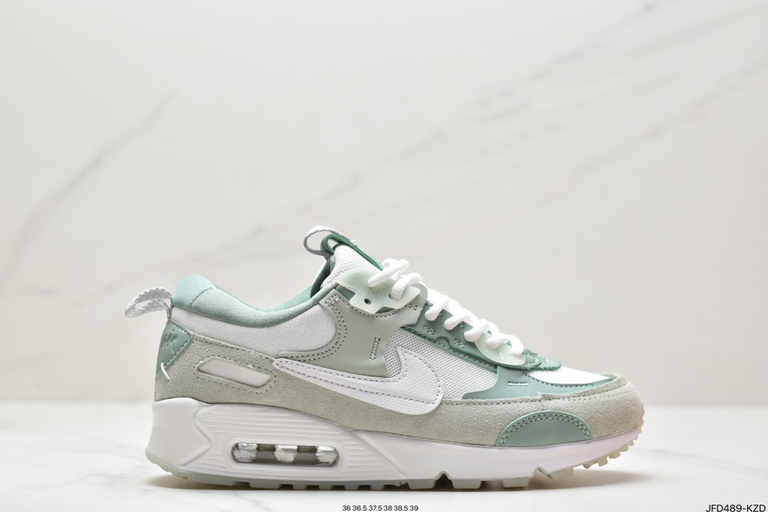 170 耐克Nike Air Max 90 经典复古小气垫缓震跑鞋  FD0821-100