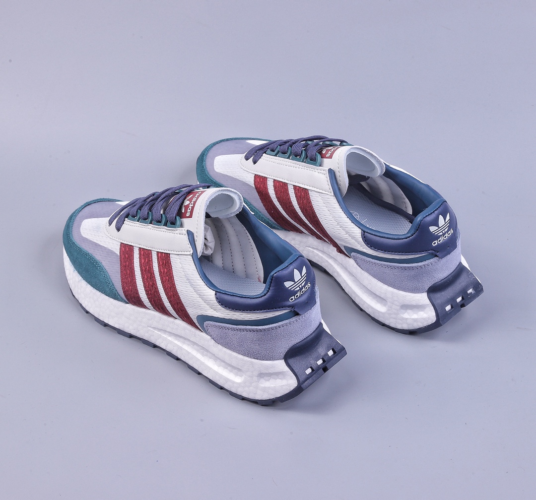 Adidas Originals Retropy E5 Popcorn Speed ??Lightweight Retro Series All-match Breathable Casual Sports Jogging Shoes IF0420