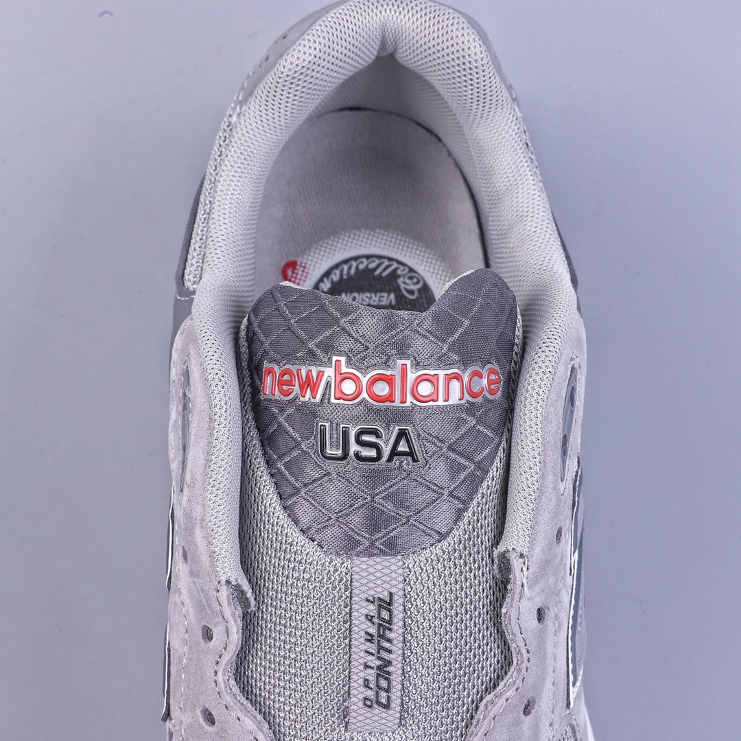 President New Balance 990 V3 White Gray American-made official retro casual sports jogging shoes M990GY3