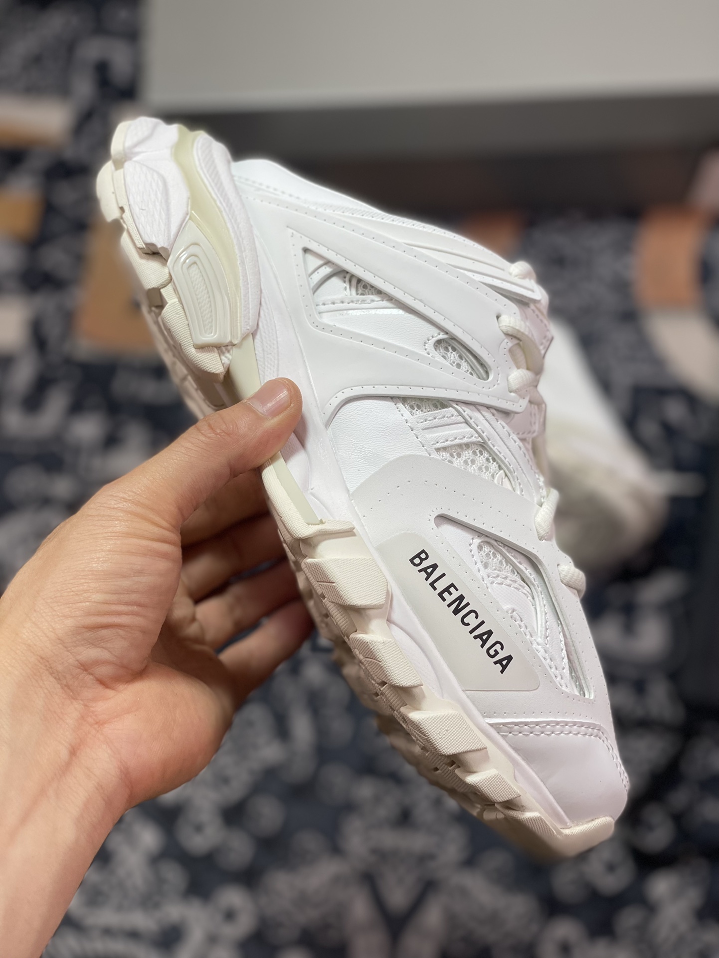 Balenciaga Track LED Trainers 3.0 generation half-slip retro wild running shoes 