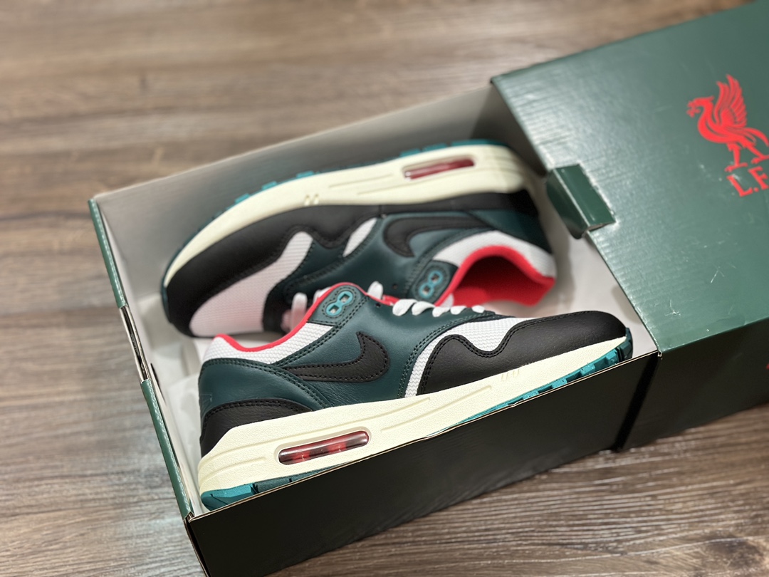 Nike Air Max 1 Replica Dark Green Retro Casual Running Shoes FB8914-100