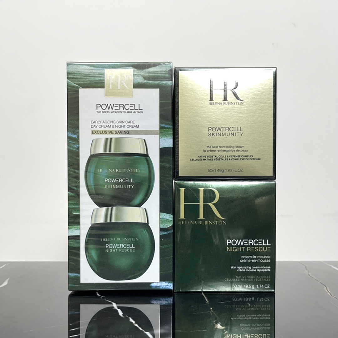 45! Nueva versión de HR Helena Rubinstein set de día y noche绿宝瓶 🔜 código 7WT81B! 2×50ml, set de día y noche HR nuevo绿宝…
