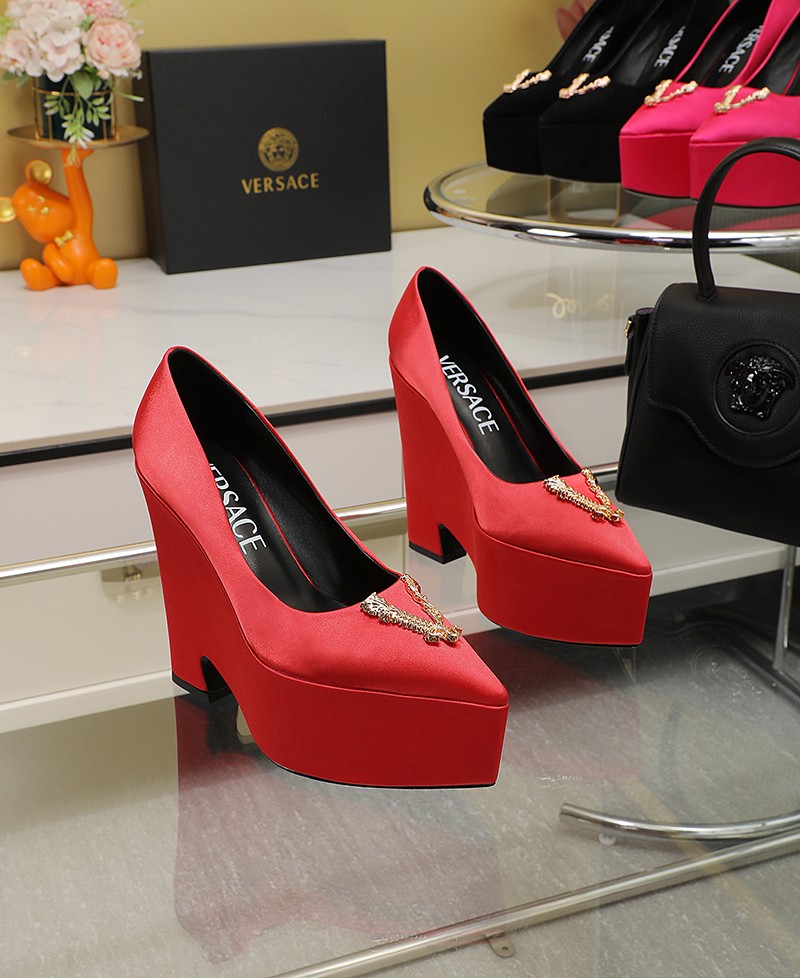 Suela de cuero: P370m. Yardage: 34-42 Versace nuevos super tacones altos, el tablero original uno a 