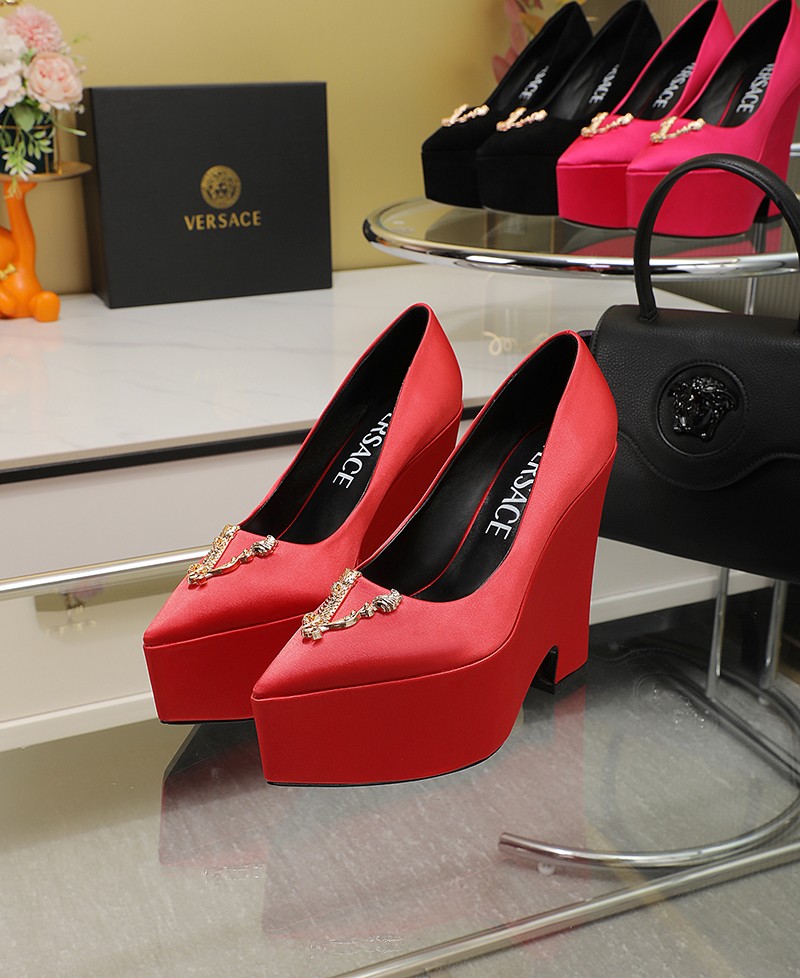 Suela de cuero: P370m. Yardage: 34-42 Versace nuevos super tacones altos, el tablero original uno a 