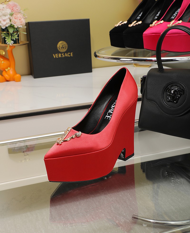 Suela de cuero: P370m. Yardage: 34-42 Versace nuevos super tacones altos, el tablero original uno a 