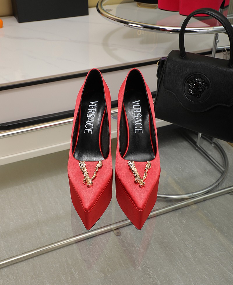 Suela de cuero: P370m. Yardage: 34-42 Versace nuevos super tacones altos, el tablero original uno a 