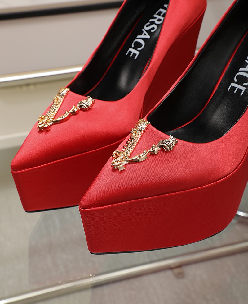 Suela de cuero: P370m. Yardage: 34-42 Versace nuevos super tacones altos, el tablero original uno a 