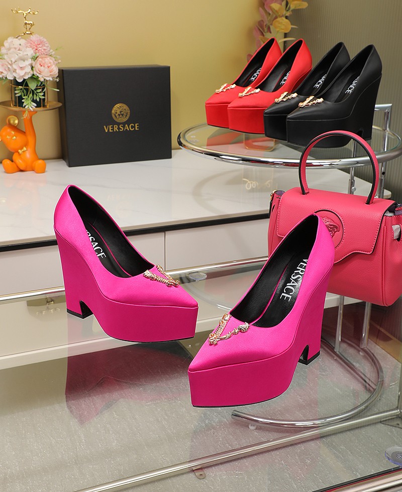 Suela de cuero: P370m. Yardage: 34-42 Versace nuevos super tacones altos, el tablero original uno a 