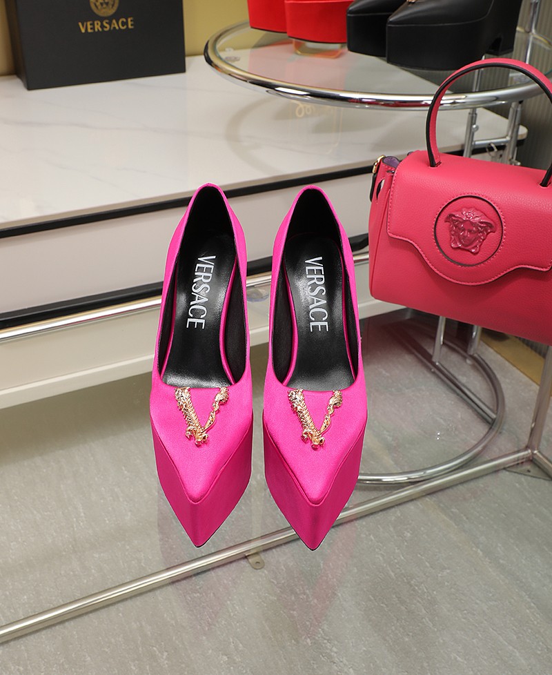 Suela de cuero: P370m. Yardage: 34-42 Versace nuevos super tacones altos, el tablero original uno a 
