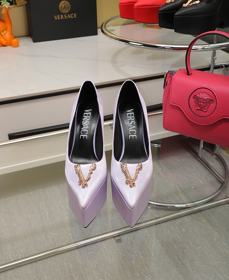 Suela de cuero: P370m. Yardage: 34-42 Versace nuevos super tacones altos, el tablero original uno a 