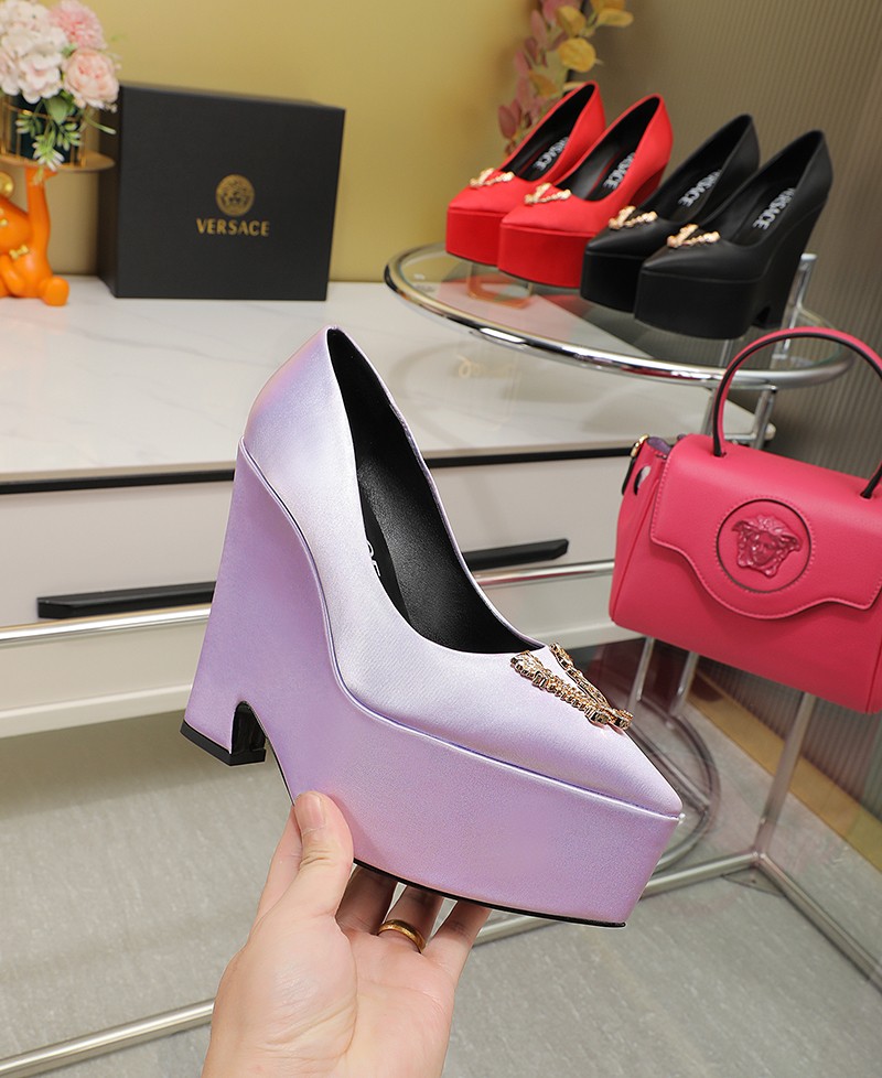 Suela de cuero: P370m. Yardage: 34-42 Versace nuevos super tacones altos, el tablero original uno a 