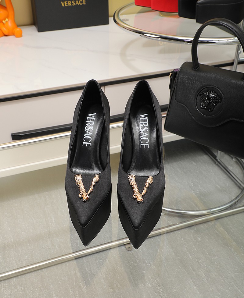Suela de cuero: P370m. Yardage: 34-42 Versace nuevos super tacones altos, el tablero original uno a 
