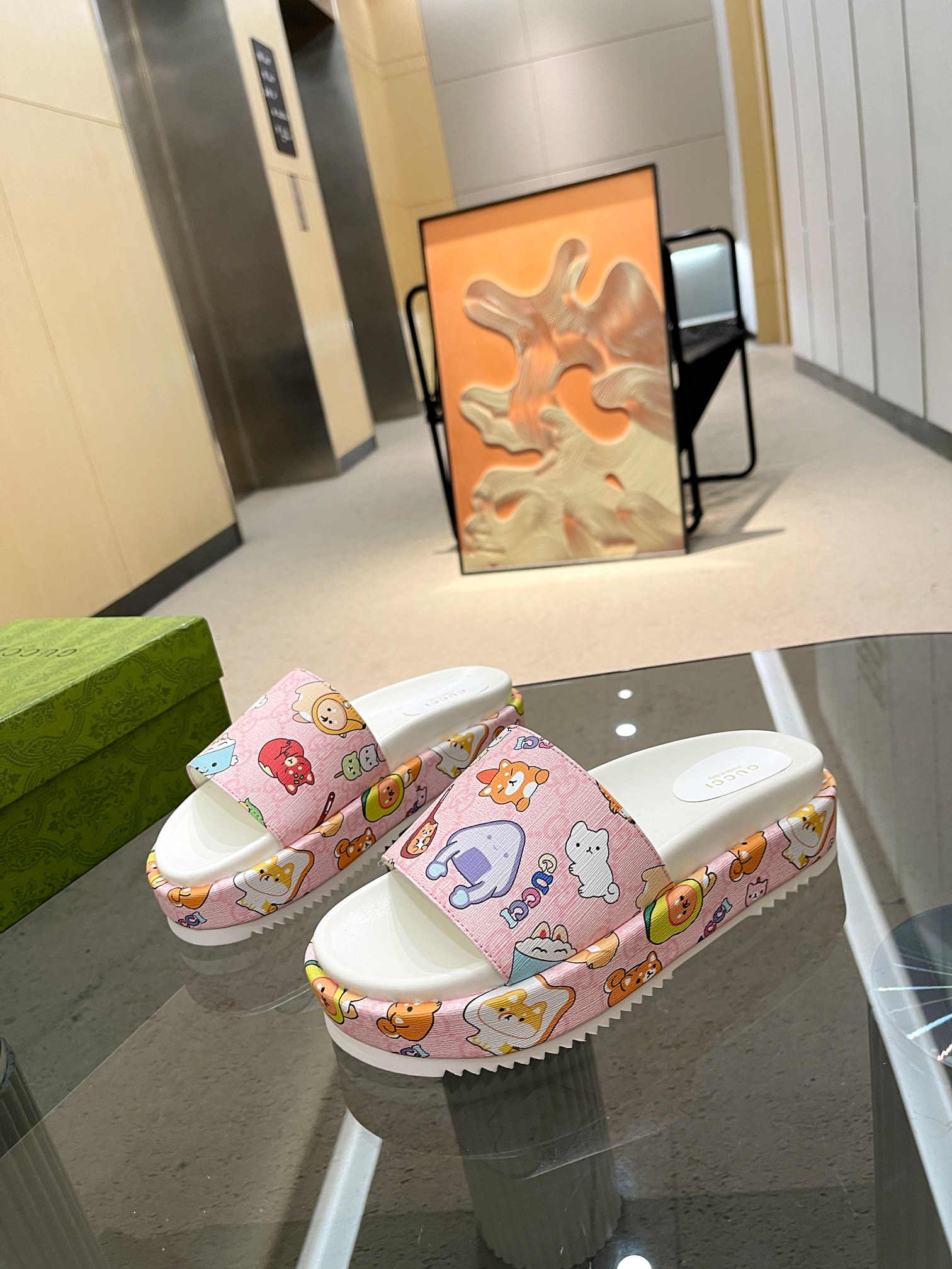 Gucci Limited Edition Platform Slides - Premium Quality, Unique Design 3 a1682061883961 8164