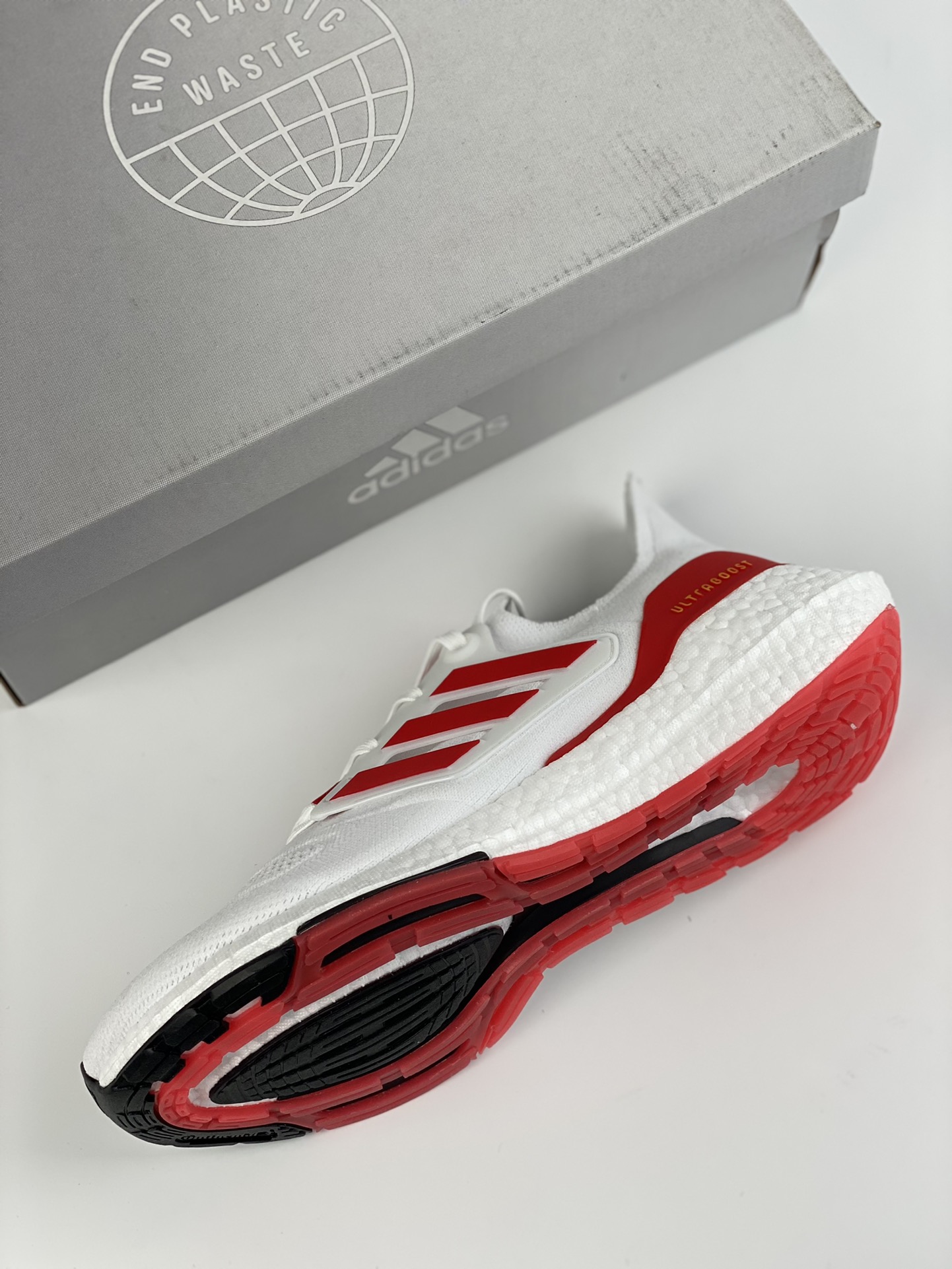 Adidas Ultra Boost 22 RS pure original version cushioning leisure light breathable running shoes HP2485