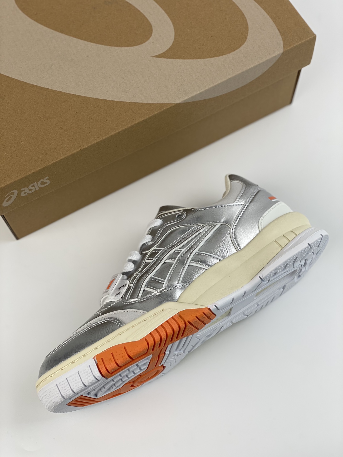 ASICS GEL Spotlyte Low V2 trendy wear-resistant low-top retro basketball shoes 1203A258-020