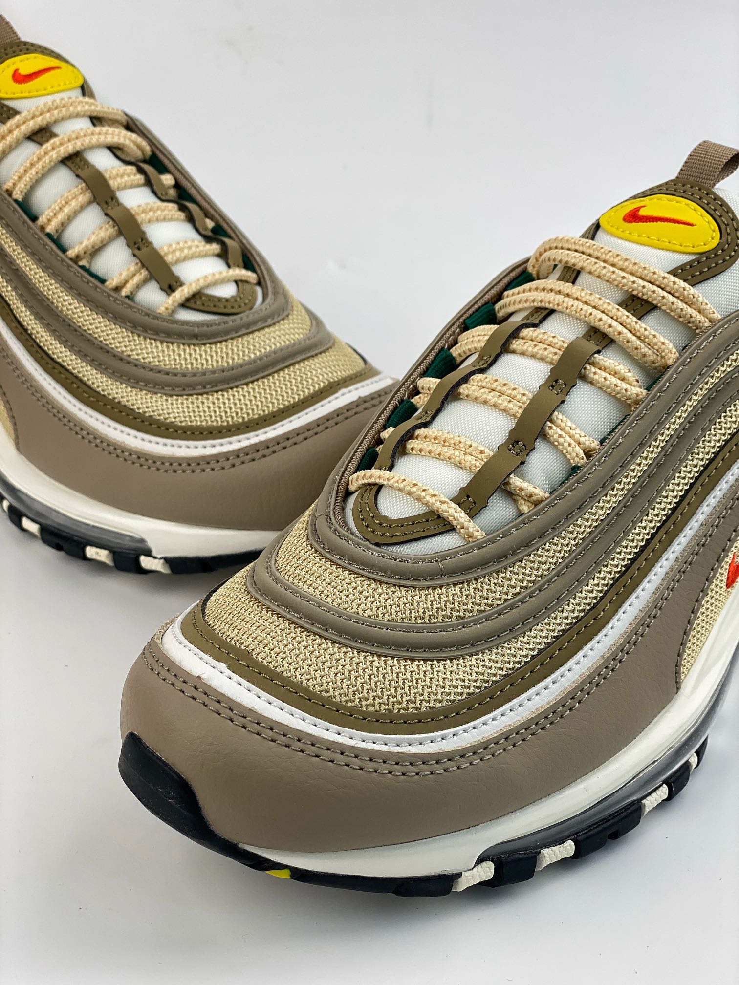 Channel order NK Air Max 97 Khaki Yellow Red Small Hook FD0357-247