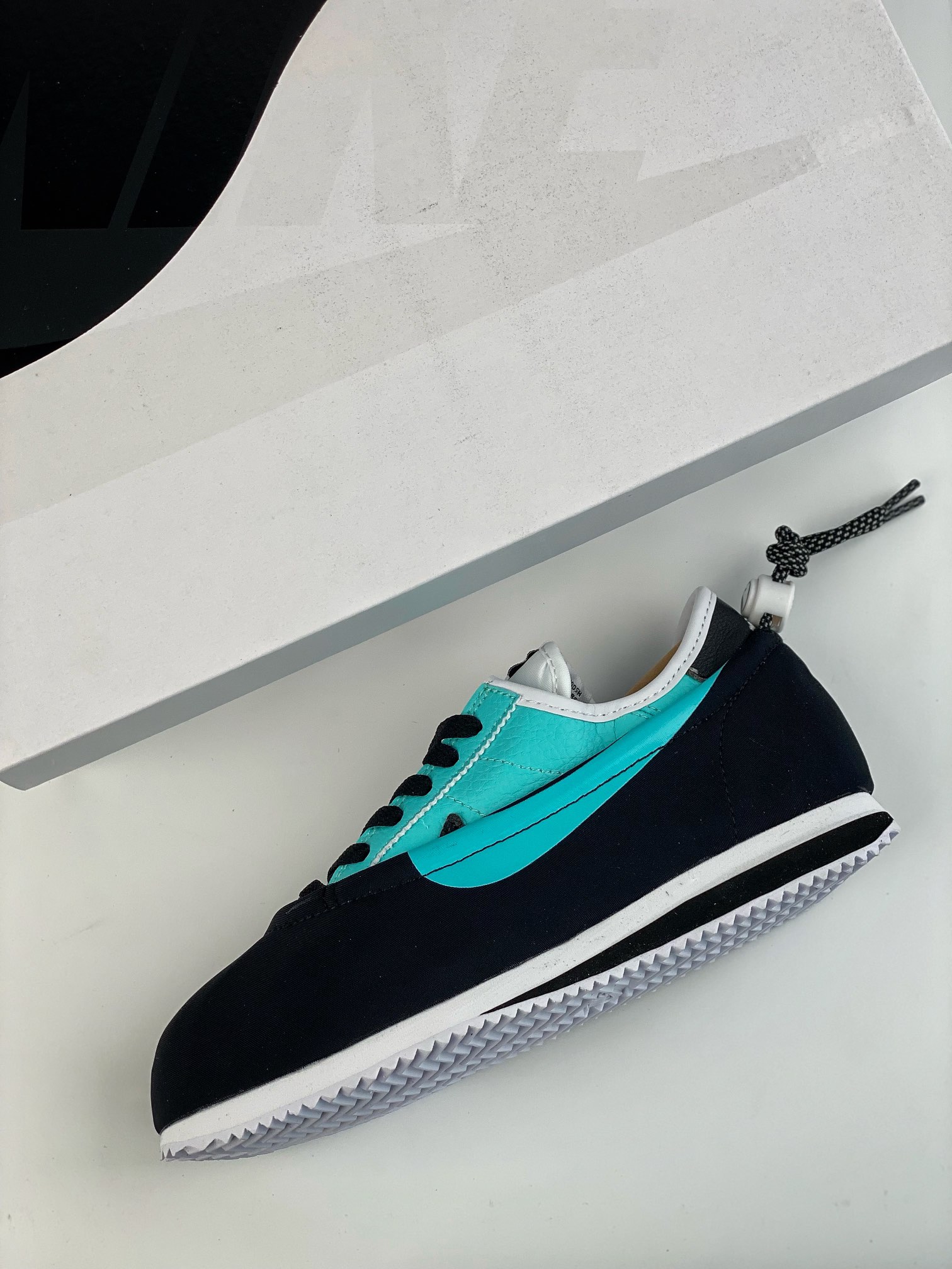 Clot X Nike Cortez Edison Guanxi, the Hong Kong brand Black Tigany Blue DZ3239-400