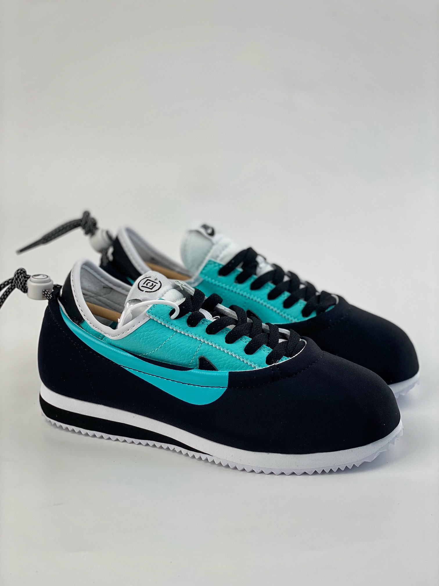 Clot X Nike Cortez Edison Guanxi, the Hong Kong brand Black Tigany Blue DZ3239-400