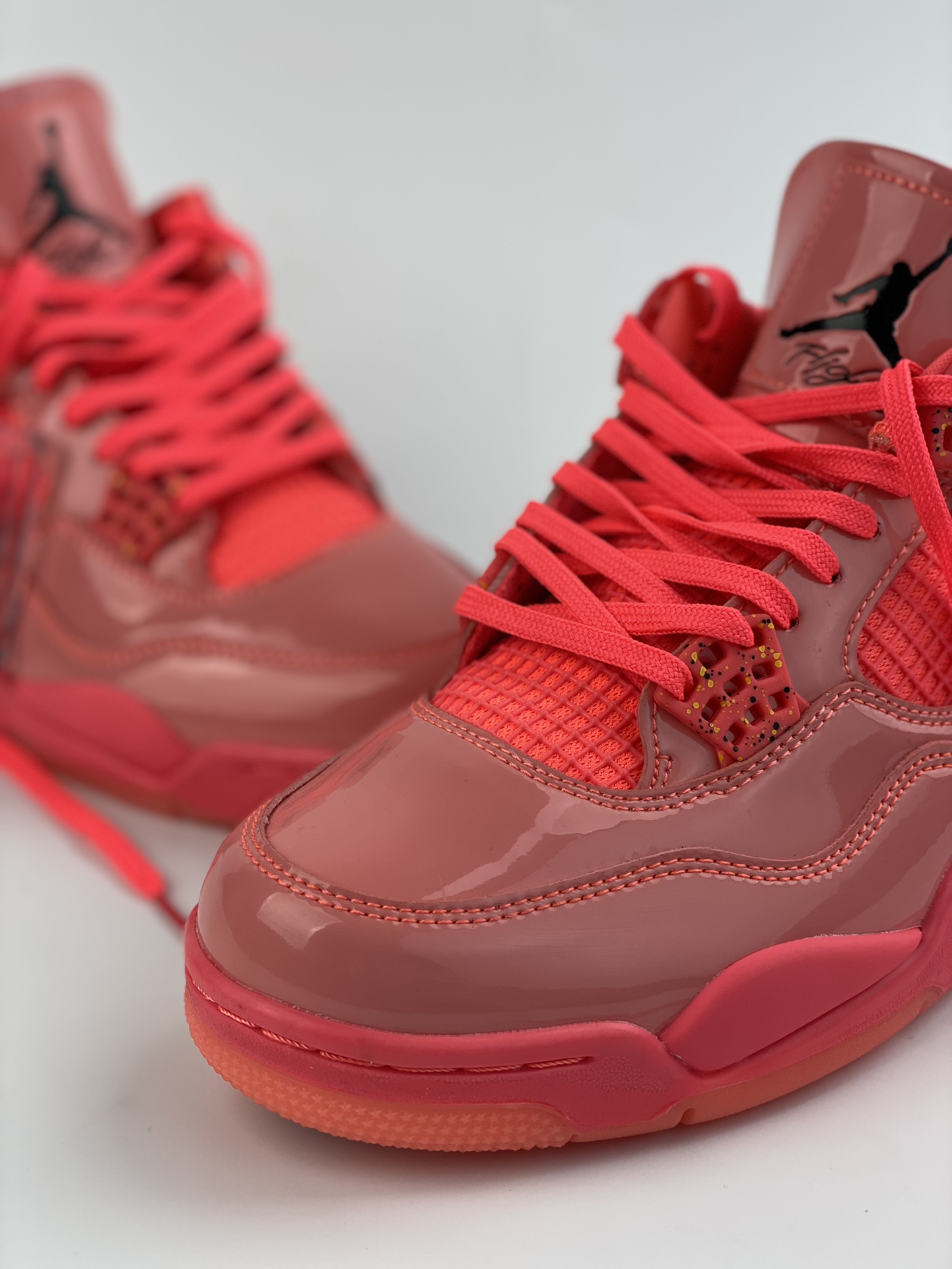 Air Jordan 4 Retro Patent Red AQ9128-600