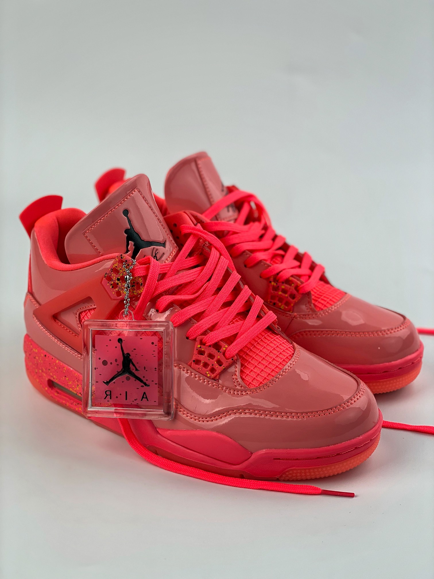 Air Jordan 4 Retro Patent Red AQ9128-600