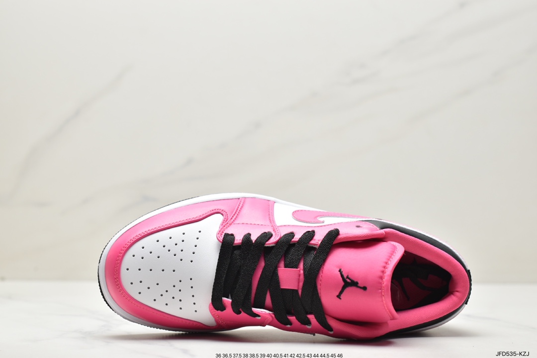 Air Jordan 1 Low Fierce Pink” GS low-top white, pink and black DZ5365-601