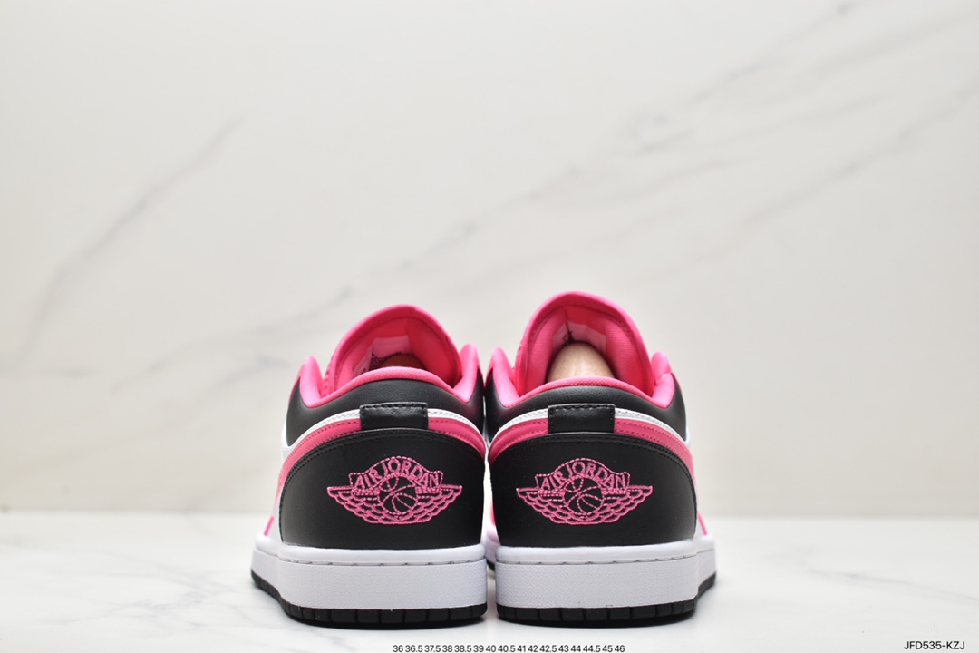 Air Jordan 1 Low Fierce Pink” GS low-top white, pink and black DZ5365-601