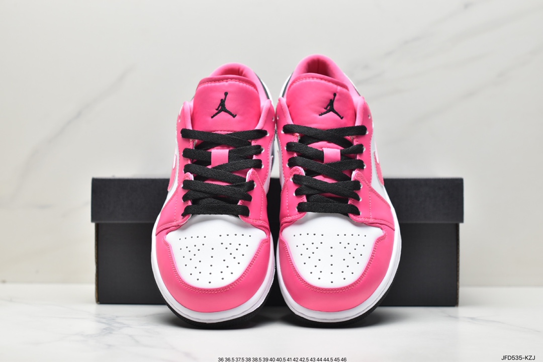 Air Jordan 1 Low Fierce Pink” GS low-top white, pink and black DZ5365-601