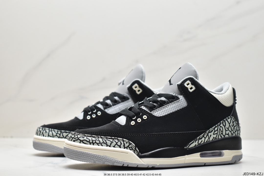 150 耐克Nike Air Jordan 3 RetroDesert Cement"迈克尔·乔丹AJ3代中帮篮球鞋 CK9246-001