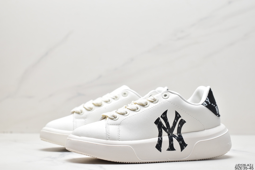 MLB Chunky Liner New York Yankees Senior Shoes Series Low-top Jogging Shoes 
