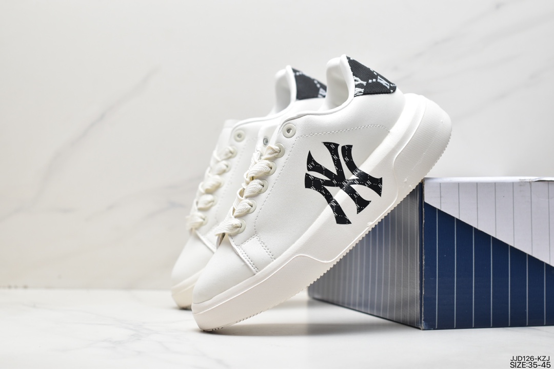 MLB Chunky Liner New York Yankees Senior Shoes Series Low-top Jogging Shoes 