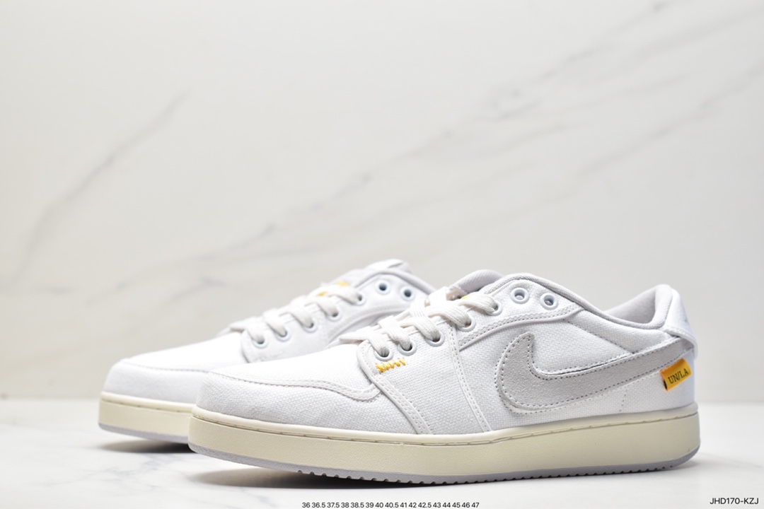 Jordan 1 Retro AJKO Low SP ”White Neutral Grey” AJ1 Jordan first generation low-top basketball shoes DO8912-101