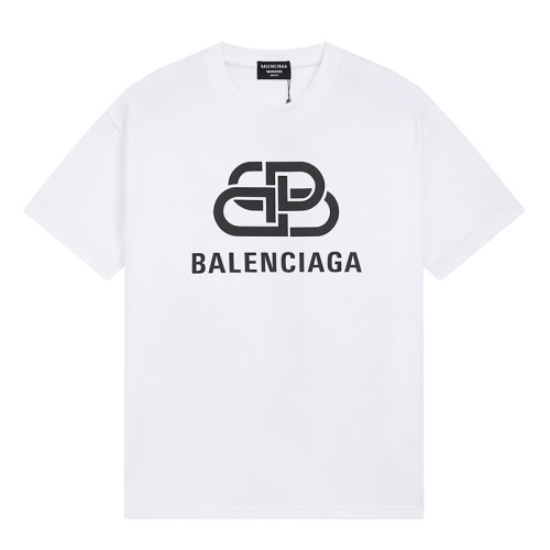 Balenciaga Classic Lock Logo Print Short Sleeve T-Shirt Loose Fit 1 Balenciaga Classic Lock Logo Print Short Sleeve T-Shirt Loose Fit